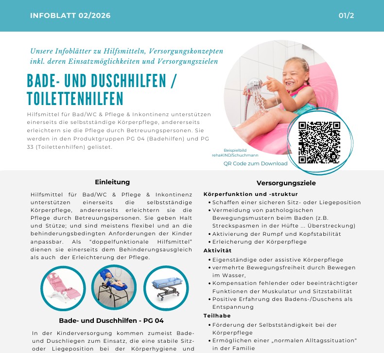 Alles Wissenwerten zu Badehilfen und Toilettenhilfen etc. auf einem Blatt
