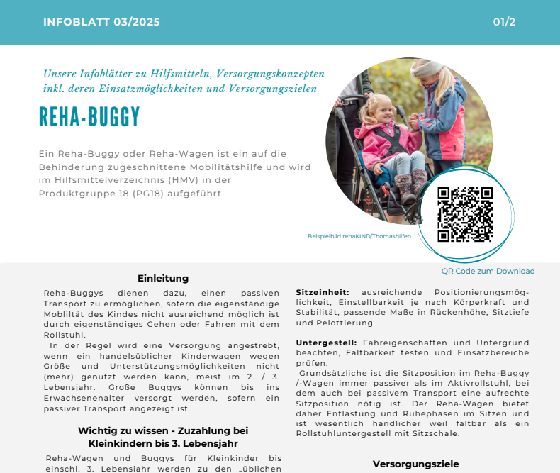Infoblatt Reha-Buggy und Reha-Wagen