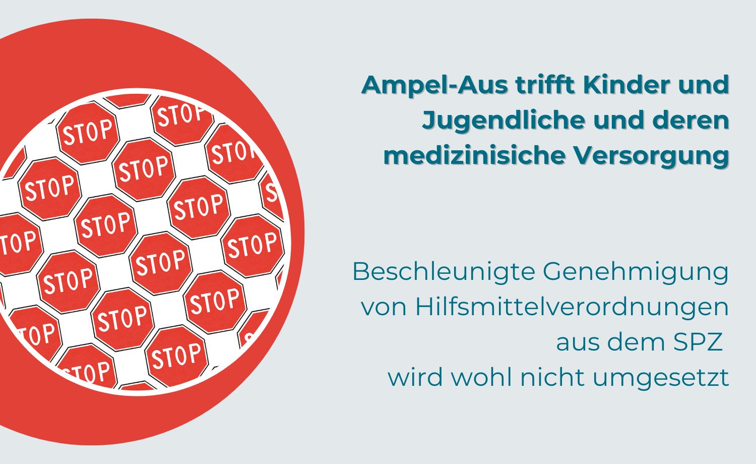 Ampel-Aus trifft Kinderversorgung