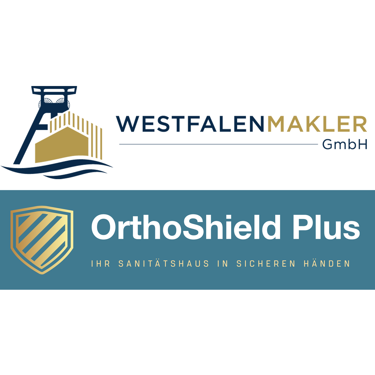 Logo Westfalenmakler, OrthoShield Plus