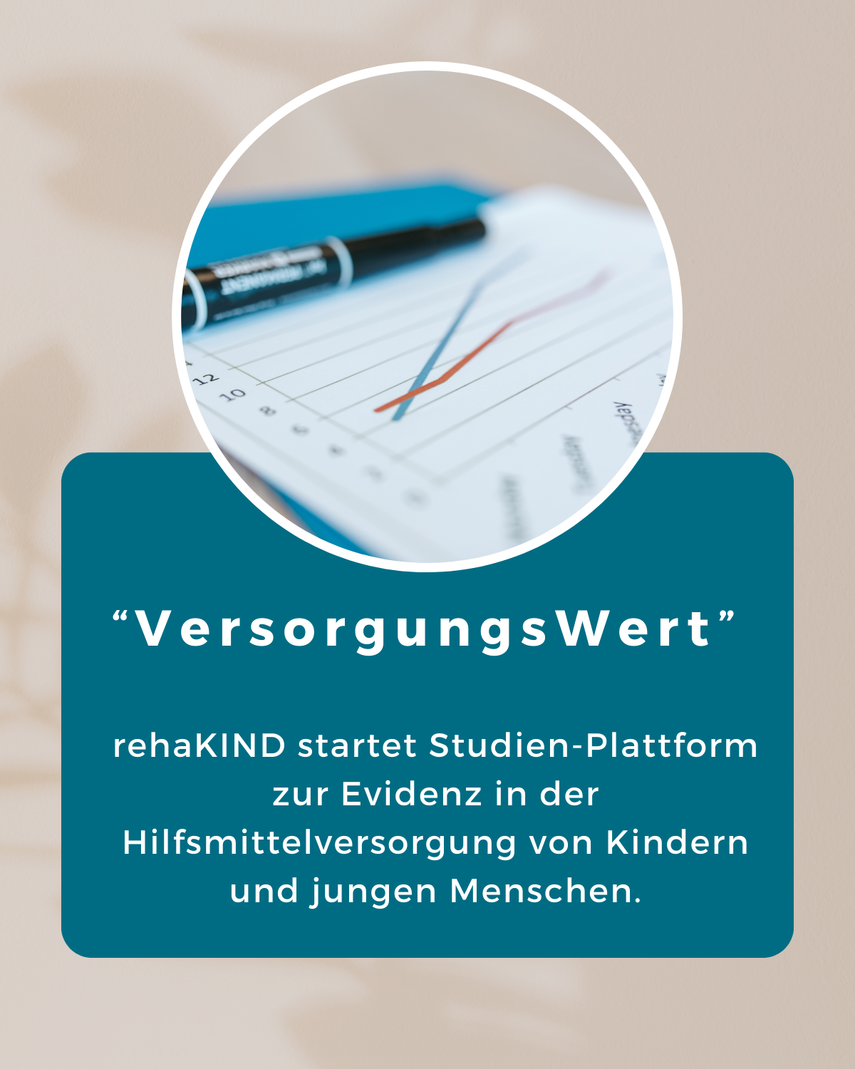 VersorgungsWert - rehaKIND startet Studienpalttform
