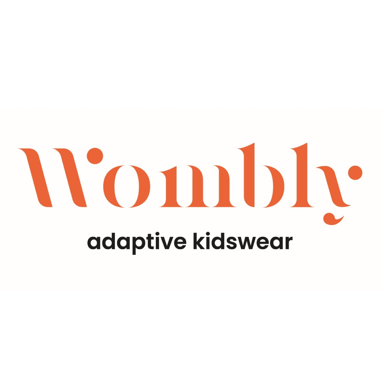 Logo Wombly, adaptive Kidswear