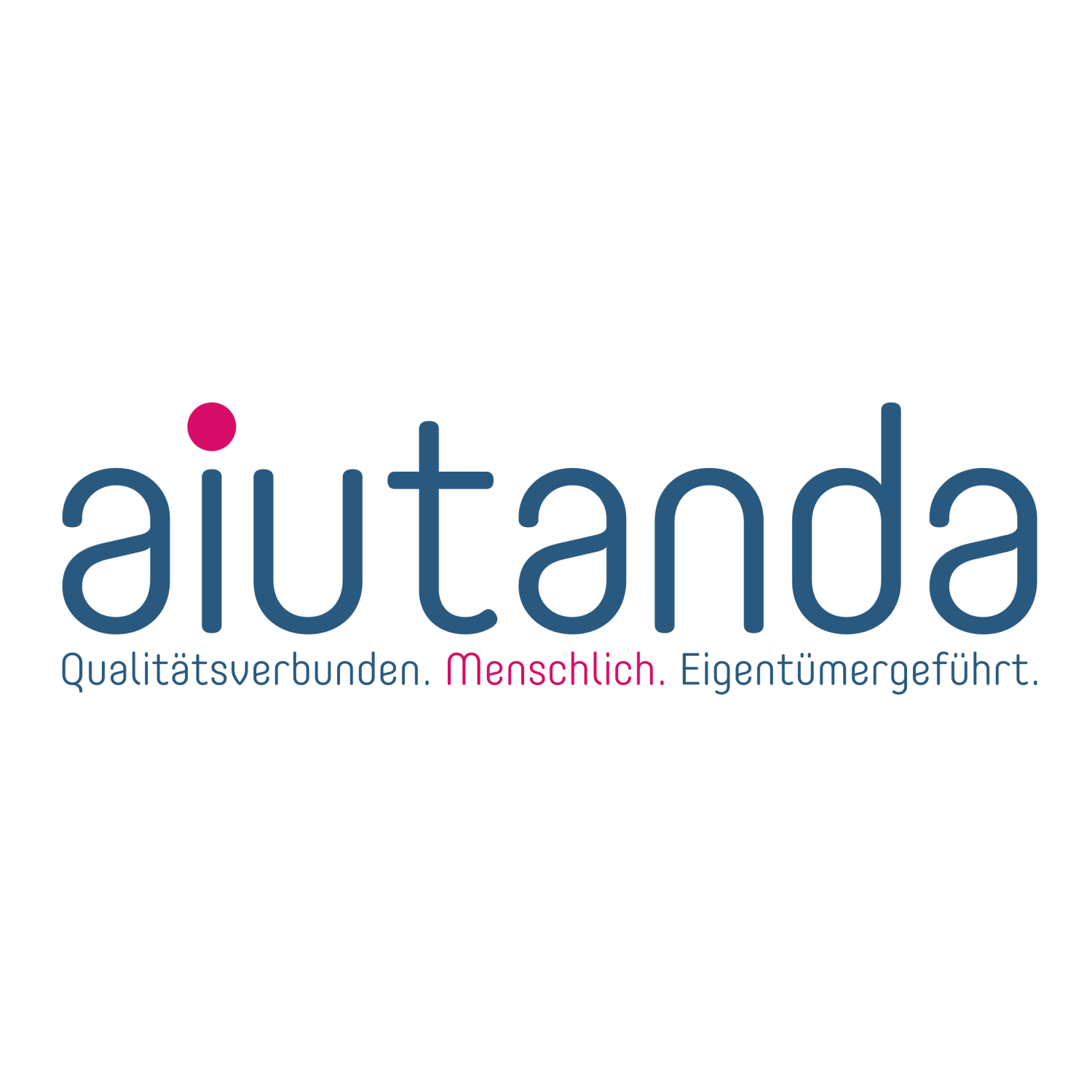 aiutanda, qualitätsverbunden, menschlich, eigentümergeführt - Logo