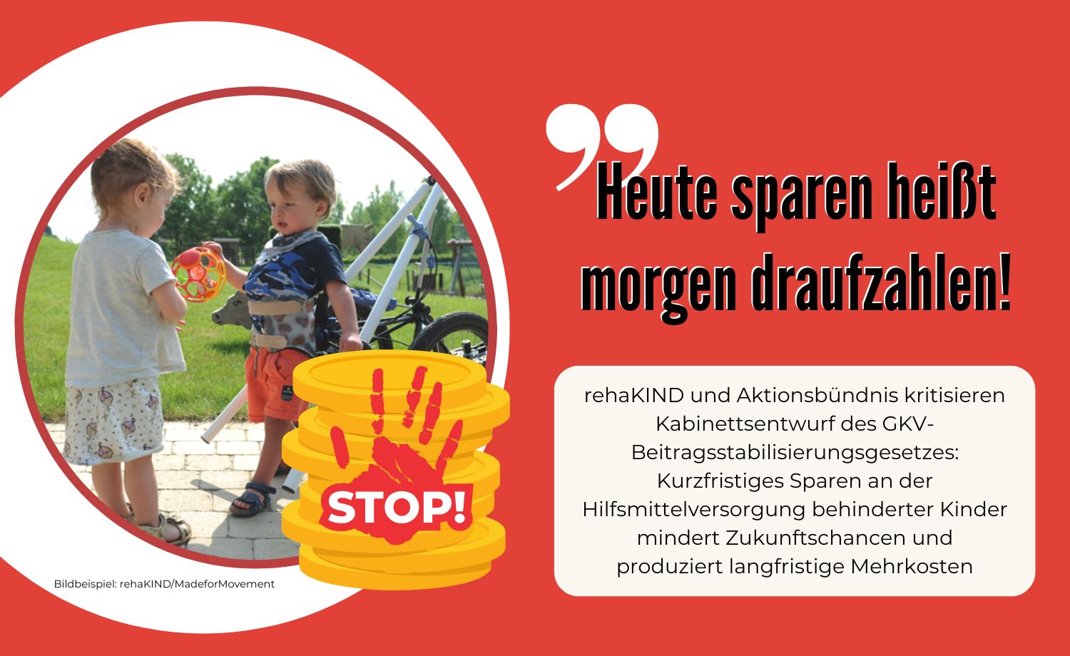 Sparen veursacht Folgekosten - AKB kritisiert Beitragsstabilsierungsgesetz